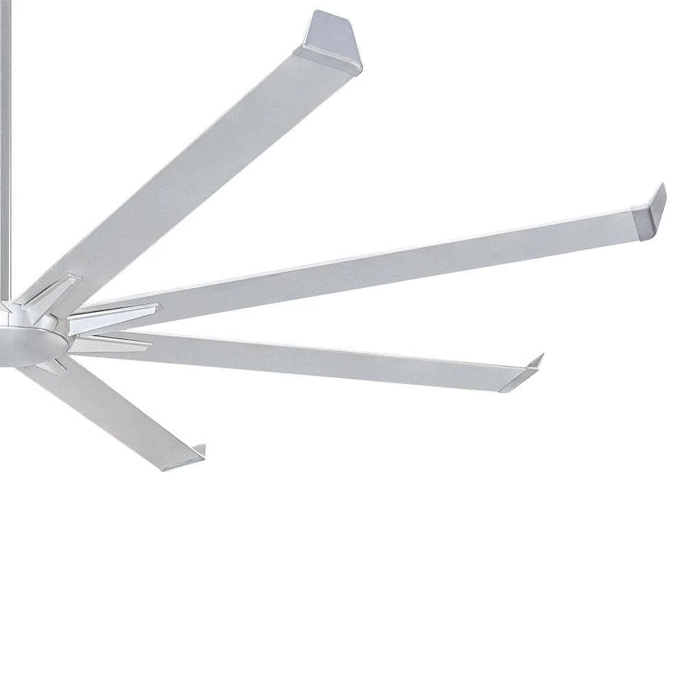 Geant 110 in. LED Indoor/Outdoor Aluminum Finish Ceiling Fan with Light and Remote Control by MINKA-AIRE - Image 2
