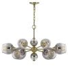 Pendleton 6 -Light Antique Brass Metal Chandelier With Shade by CAL Lighting