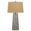 29.5 in. H Glass Table Lamp in Antique Mirror by CAL Lighting