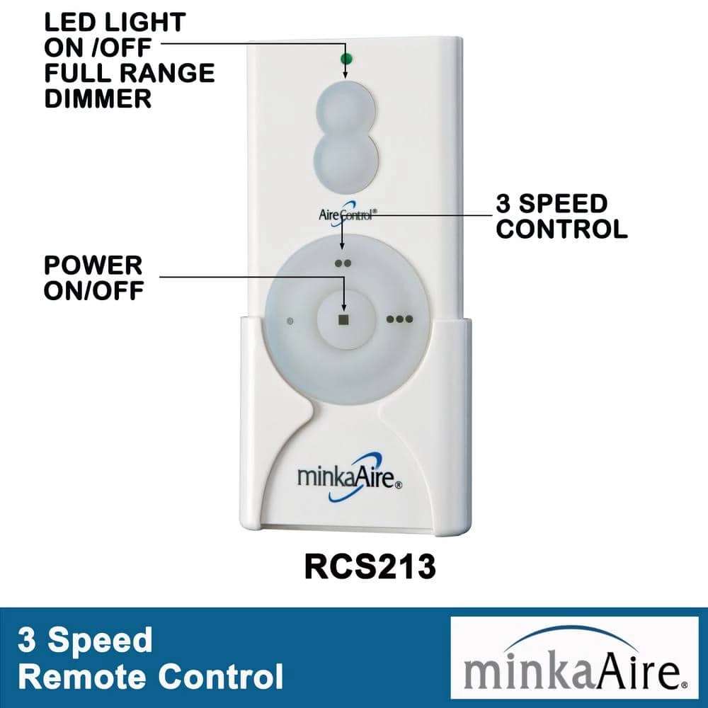 Calais 52 in. Integrated LED Indoor Belcaro Walnut Ceiling Fan with Wall Control by MINKA-AIRE - Image 4