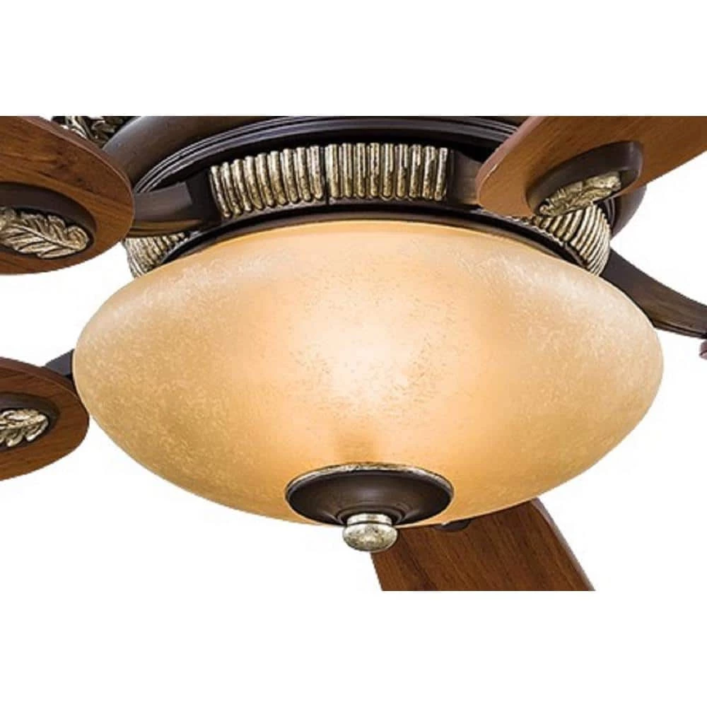 Calais 52 in. Integrated LED Indoor Belcaro Walnut Ceiling Fan with Wall Control by MINKA-AIRE - Image 3