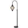 67 in. Black Metal Floor Lamp with Edison Bulb by CAL Lighting