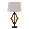 29.25 in. Valence Black Metal Table Lamp by CAL Lighting