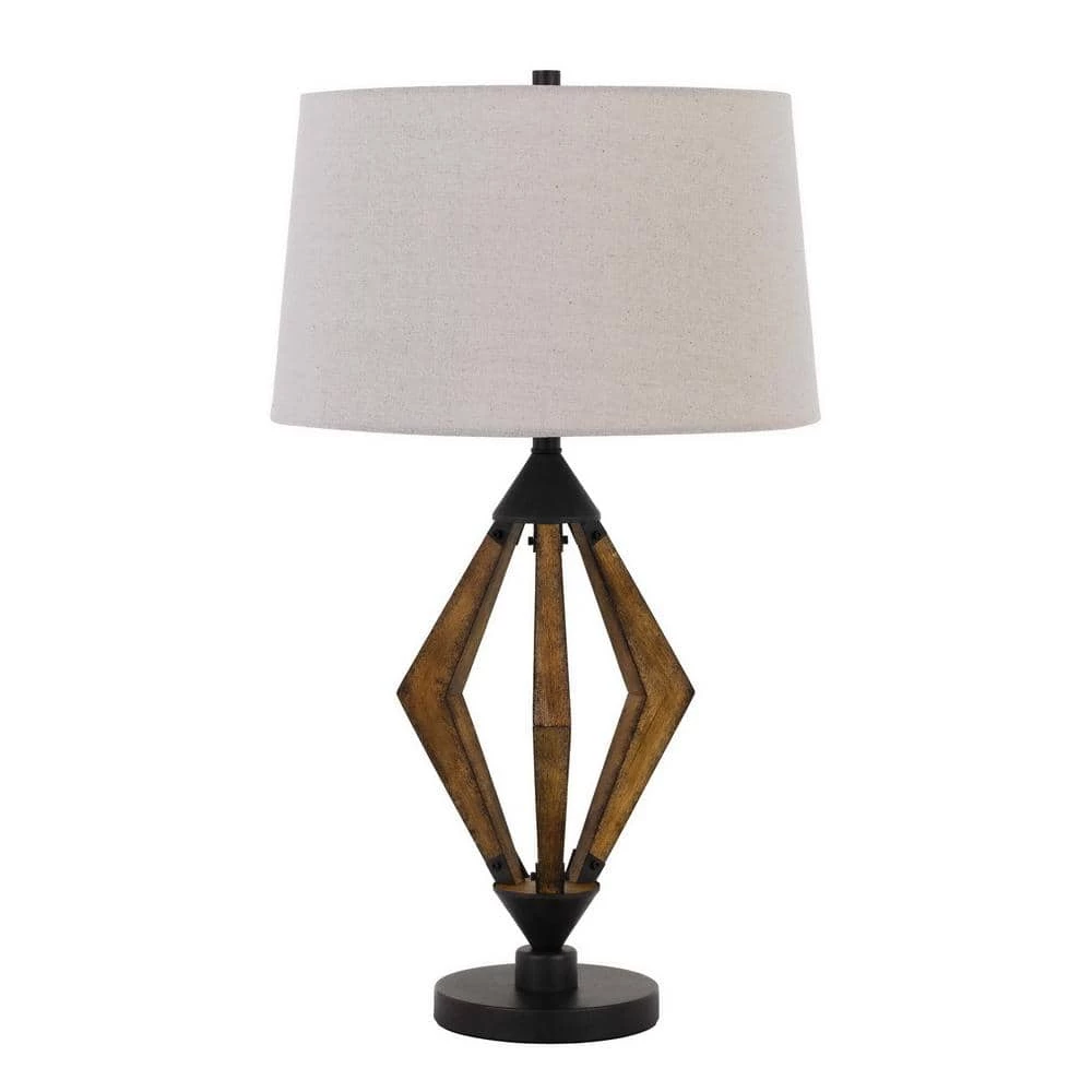 29.25 in. Valence Black Metal Table Lamp by CAL Lighting
