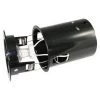 Hardwired Black Puck Light with Under Cabinet Housing by CAL Lighting
