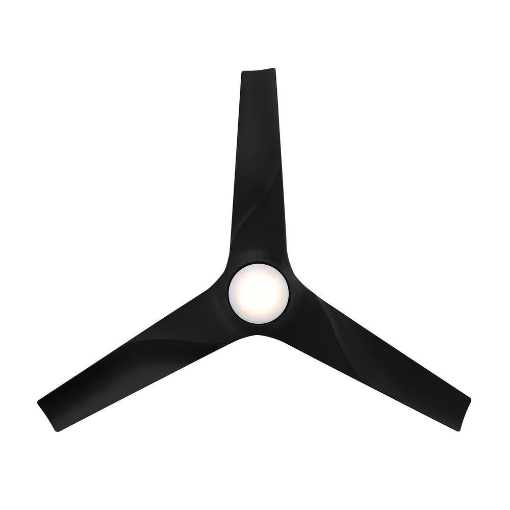 Trislander 52 in. LED Indoor Brushed Nickel Ceiling Fan with Remote by MINKA-AIRE - Image 2