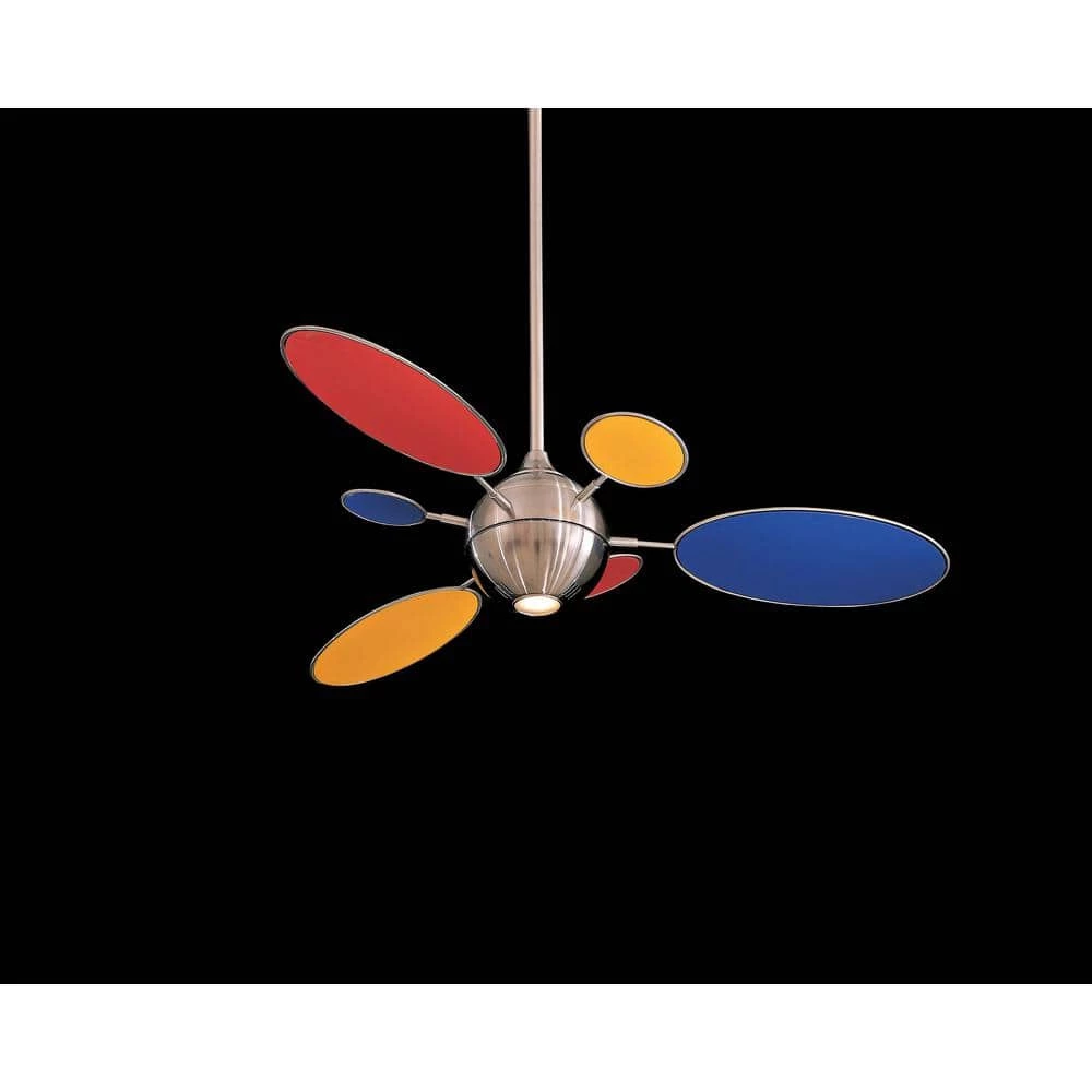 Cirque 54 in. LED Indoor Brushed Nickel Ceiling Fan with Light and Wall Control by MINKA-AIRE - Image 12
