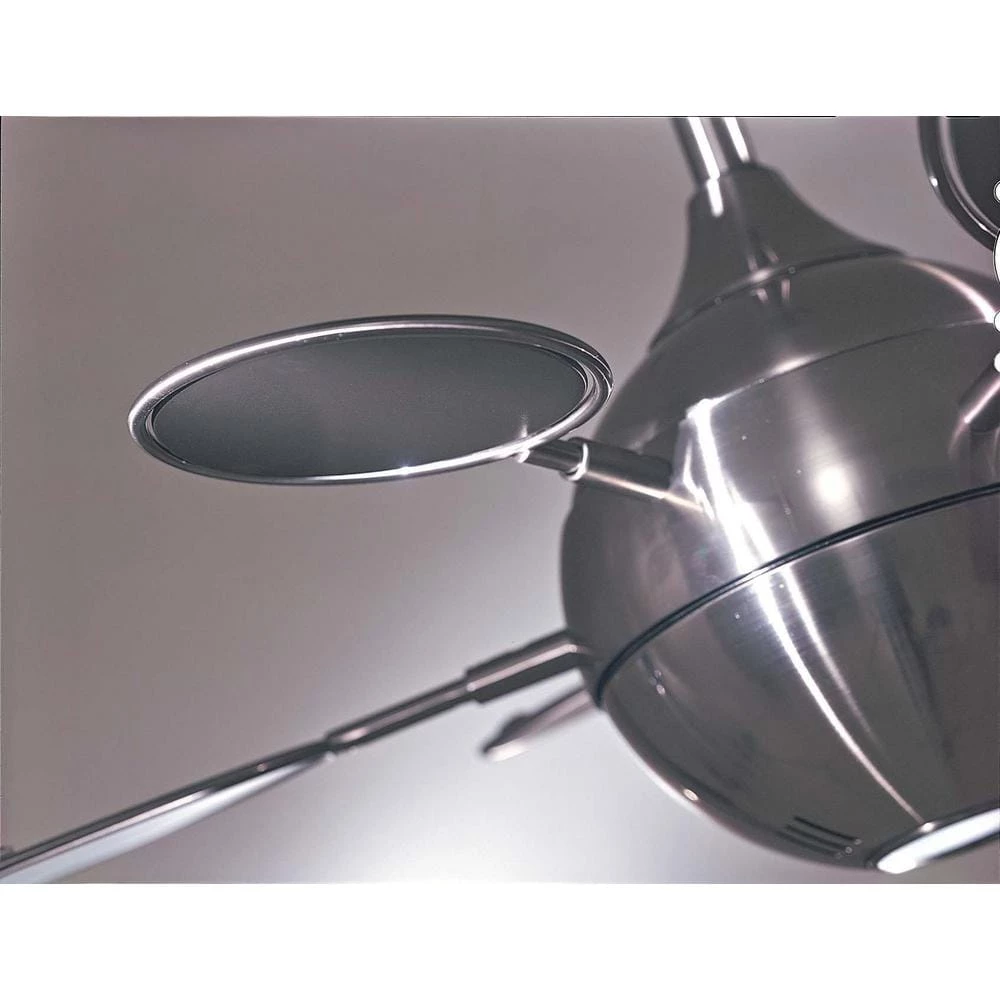 Cirque 54 in. LED Indoor Brushed Nickel Ceiling Fan with Light and Wall Control by MINKA-AIRE - Image 2