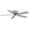Mesa 52 in. Indoor Brushed Nickel Ceiling Fan by MINKA-AIRE