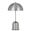 20 in. Brushed Steel Metal Accent Lamp with Shade by CAL Lighting