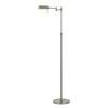 61 in. Brushed Steel Floor Lamp with Adjustable Swing Arm by CAL Lighting
