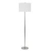 62 in. Brushed Steel Metal Indoor Floor Lamp with Shade by CAL Lighting