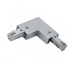 0.8 in. Brushed Steel Metal L Shape Connector by CAL Lighting