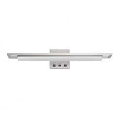 4.75 in. H Brushed Steel Metal 1-Light Wall Sconce with USB Port by CAL Lighting
