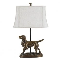 29 in. Resin Table Lamp in Bronze Finish by CAL Lighting