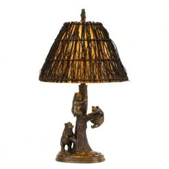 29.5 in. H Cast Bronze Resin Table Lamp by CAL Lighting