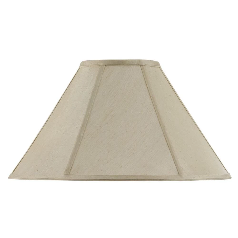 12 in. Champagne Yellow Vertical Piped Coolie Shade by CAL Lighting