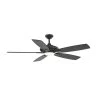 Laskintown 52 in. LED Indoor Coal Ceiling Fan with Remote by MINKA-AIRE