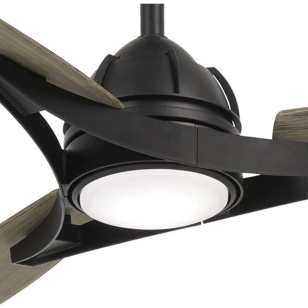 Molino 65 in. Integrated LED Indoor/Outdoor Coal Smart Ceiling Fan with Light and Remote Control by MINKA-AIRE - Image 4