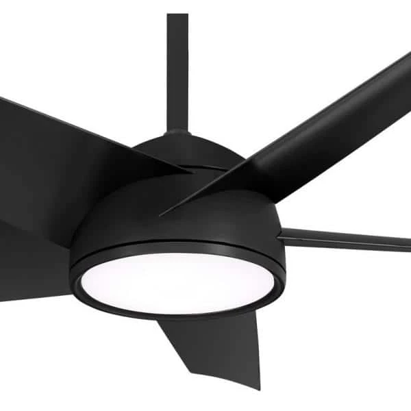 Chubby 58 in. Integrated LED Coal Smart Ceiling Fan with Remote Control by MINKA-AIRE - Image 5