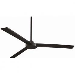 Roto XL 62 in. Indoor/Outdoor Coal Ceiling Fan with Wall Control by MINKA-AIRE
