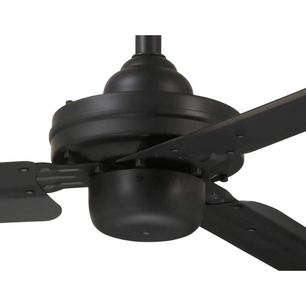 Steal 54 in. Indoor Coal Black Ceiling Fan with Wall Control by MINKA-AIRE - Image 3