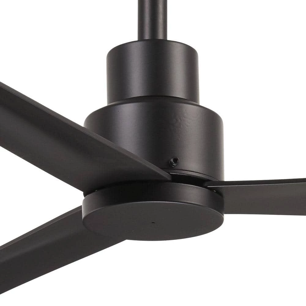 Simple 52 in. Indoor/Outdoor Coal Ceiling Fan with Remote Control by MINKA-AIRE - Image 8