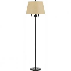 62 in. Six Way Andros Floor Lamp in Dark Bronze by CAL Lighting