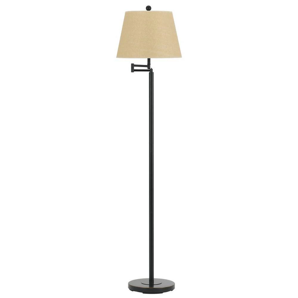 60 in. Andros Swing Arm Floor Lamp in Dark Bronze by CAL Lighting - Image 2
