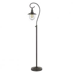 Vigo 58 in. H Dark Bronze Metal Floor Lamp by CAL Lighting