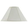 11 in. Eggshel Fabric Vertical Piped Coolie Shade by CAL Lighting