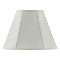 20 in. Egg Shell Vertical Piped Basic Empire Shade by CAL Lighting