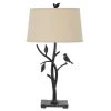 29 in. Height Iron 3-Way Medora Table Lamp with Hardback Shade by CAL Lighting