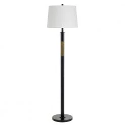 Summerfield 61 in. Oil Rubbed Bronze Metal Indoor Floor Lamp with Shade by CAL Lighting