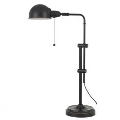 31 in. Oil Rubbed Bronze Indoor Desk Lamp with Adjustable Pole by CAL Lighting