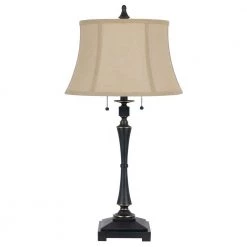 31 in. Oil Rubbed Bronze Metal Table Lamp by CAL Lighting