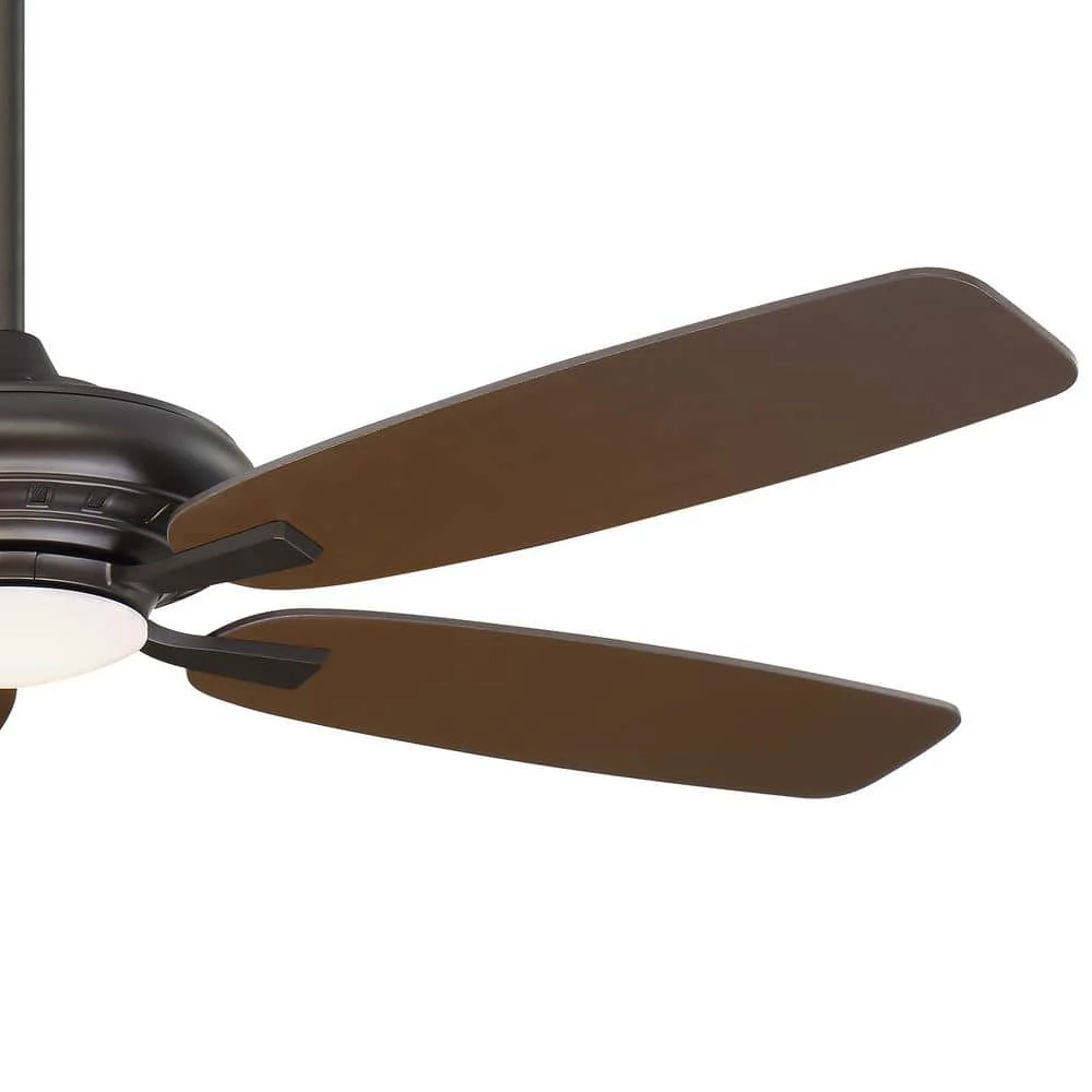 Laskintown 52 in LED Indoor Oil Rubbed Bronze Finish Ceiling Fan with Remote by MINKA-AIRE - Image 3