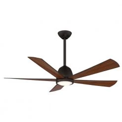 Ventigale 52 in. LED Indoor Oil Rubbed Bronze Ceiling Fan with Remote by MINKA-AIRE