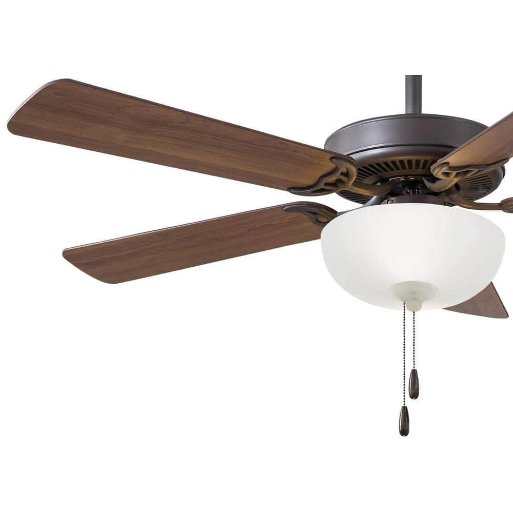 Contractor Uni-Pack 52 in. LED Indoor Oil Rubbed Bronze Ceiling Fan with Light Kit by MINKA-AIRE - Image 3