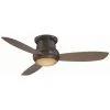 Concept II Wet 52 in. Integrated LED Indoor/Outdoor Oil Rubbed Bronze Ceiling Fan with Light with Wall Control by MINKA-AIRE