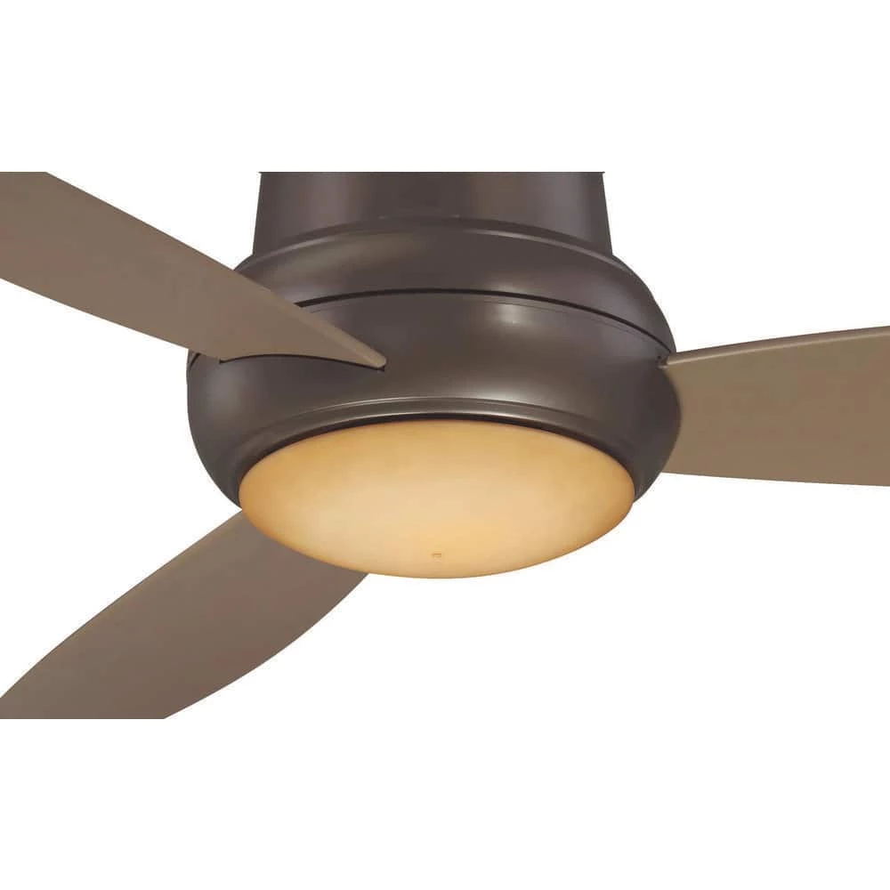 Concept II Wet 52 in. Integrated LED Indoor/Outdoor Oil Rubbed Bronze Ceiling Fan with Light with Wall Control by MINKA-AIRE - Image 3