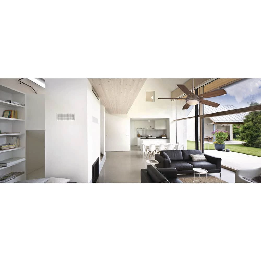 Lun-Aire 54 in. Integrated LED Indoor Oil Rubbed Bronze Ceiling Fan with Light by MINKA-AIRE - Image 2