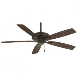 Watt 60 in. Indoor Oil Rubbed Bronze Ceiling Fan by MINKA-AIRE
