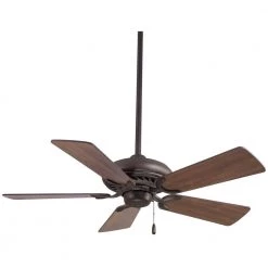 Supra 44 in. Indoor Oil Rubbed Bronze Ceiling Fan by MINKA-AIRE