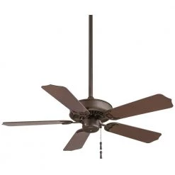 Sundance 42 in. Indoor/Outdoor Oil Rubbed Bronze Ceiling Fan by MINKA-AIRE