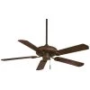 Sundowner 54 in. Indoor/Outdoor Oil Rubbed Bronze Ceiling Fan by MINKA-AIRE