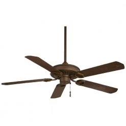 Sundowner 54 in. Indoor/Outdoor Oil Rubbed Bronze Ceiling Fan by MINKA-AIRE