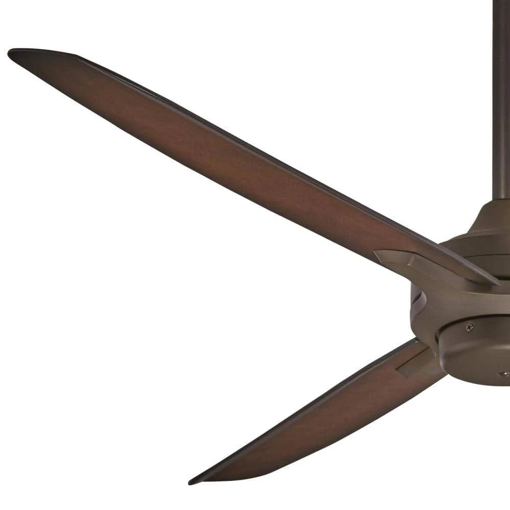 Rudolph 52 in. Indoor Oil Rubbed Bronze with Tobacco Ceiling Fan with Wall Control by MINKA-AIRE - Image 4