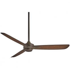 Rudolph 52 in. Indoor Oil Rubbed Bronze with Tobacco Ceiling Fan with Wall Control by MINKA-AIRE