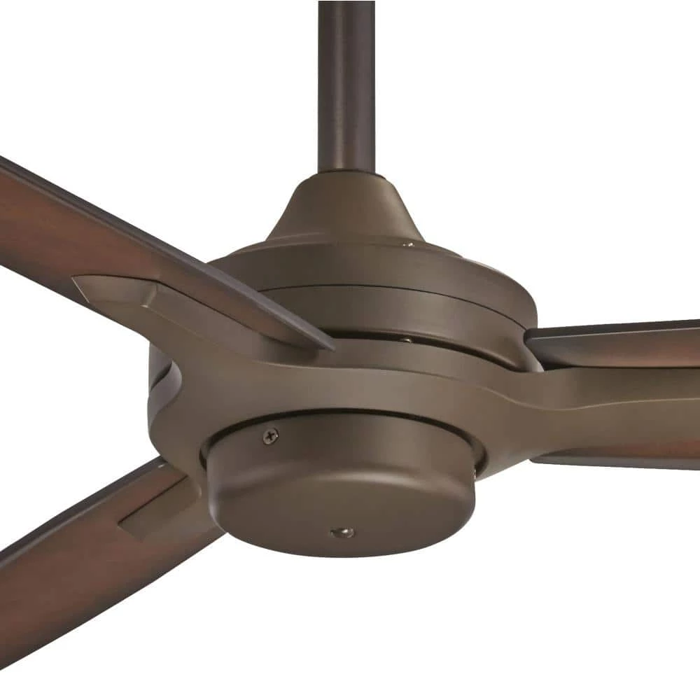 Rudolph 52 in. Indoor Oil Rubbed Bronze with Tobacco Ceiling Fan with Wall Control by MINKA-AIRE - Image 3